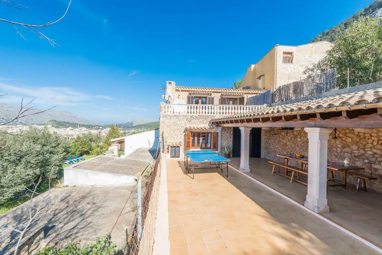 Coste Can Moragues Pollenca Villa